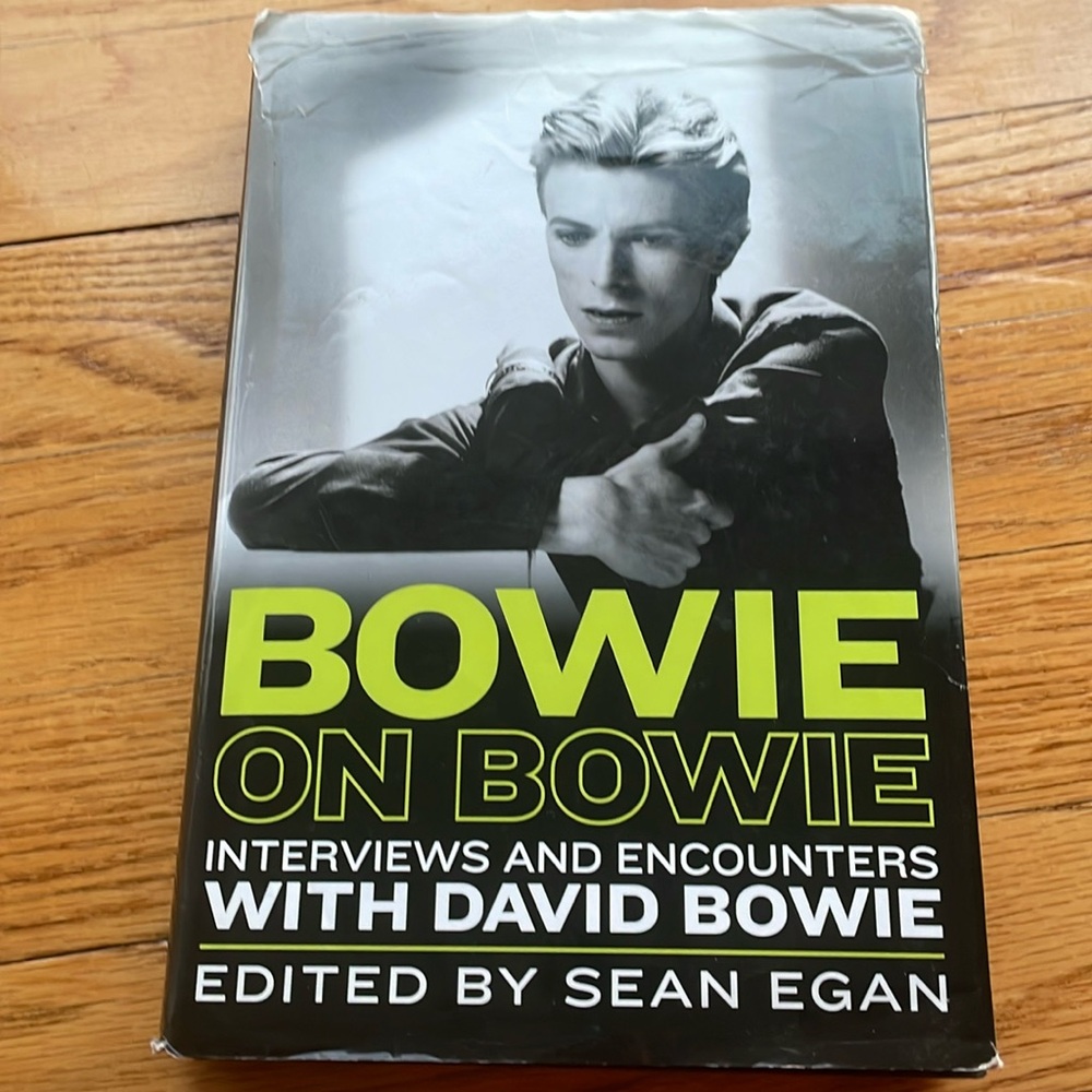 Book- Bowie on Bowie- Interviews and Encounters With David Bowie” edited by S…